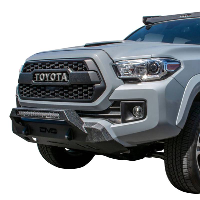 DV8 Offroad - DV8 Offroad FBTT1-05 Winch Center Mount Front Bumper for Toyota Tacoma 2016-2020