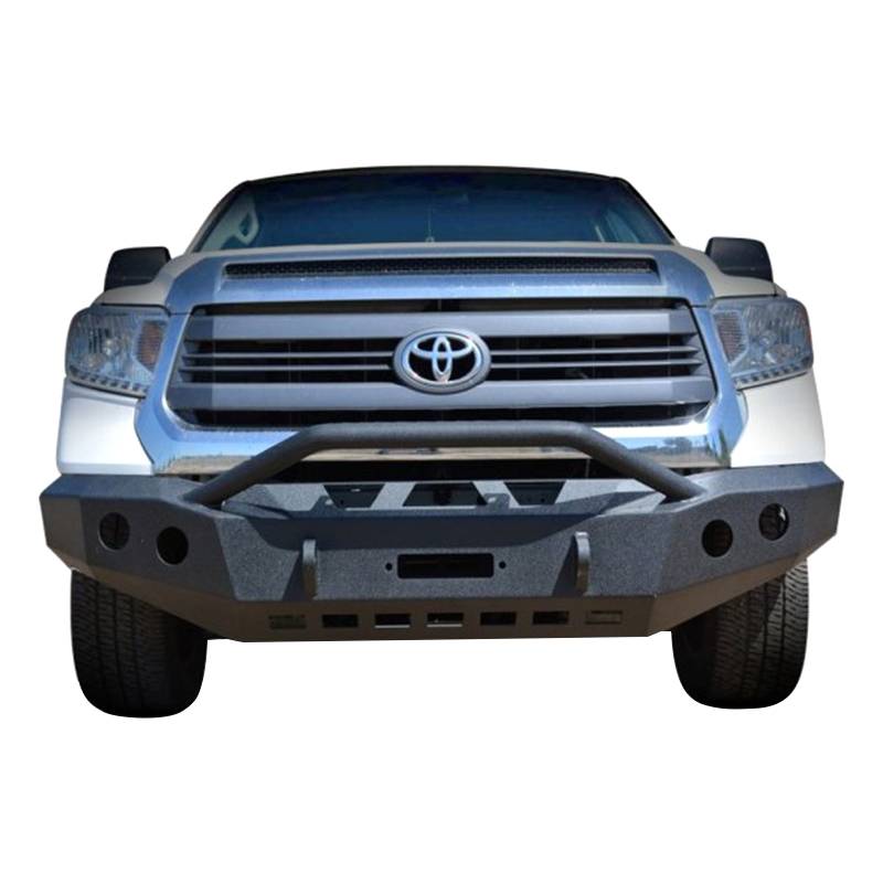 DV8 Offroad - DV8 Offroad FBTT2-01 Winch Front Bumper for Toyota Tundra 2014-2018
