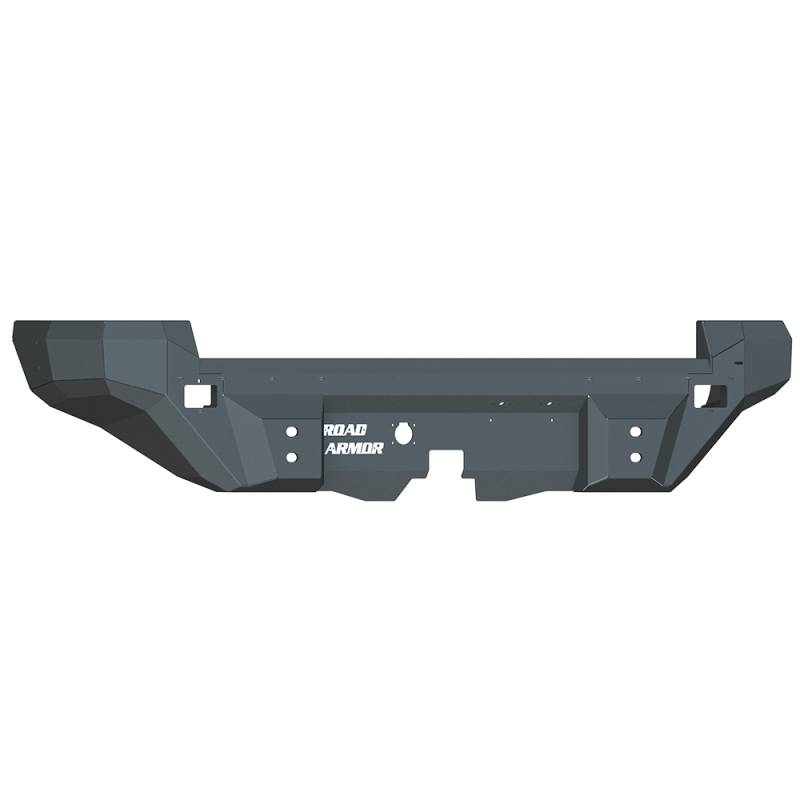 Road Armor - Road Armor 12000B Dakar Non-Winch Rear Bumper for Hummer H2 2003-2009