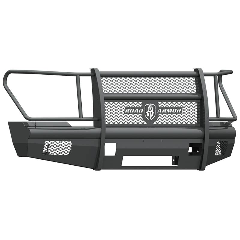 Road Armor - Road Armor 611VF6B Vaquero Non-Winch Front Bumper with Full Guard for Ford F250/F350/F450 2011-2016