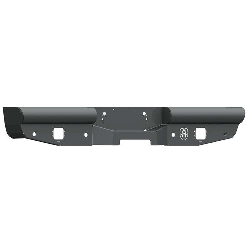 Road Armor - Road Armor 611VR0B Vaquero Non-Winch Rear Bumper for Ford F250/F350/F450 2011-2016