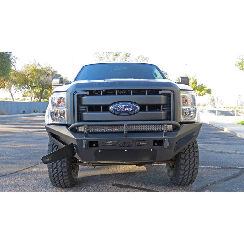 Addictive Desert Designs - ADD F067405030103 HoneyBadger Non-Winch Front Bumper for Ford F250/F350 2011-2016