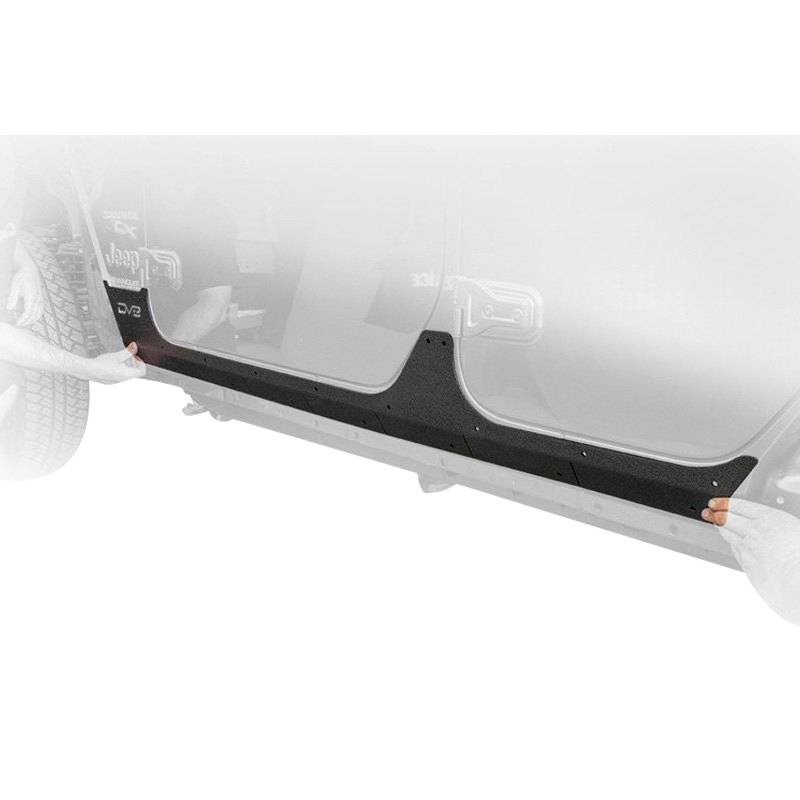 DV8 Offroad - DV8 Offroad SRJL-05 Rock Skins for Jeep Wrangler JL 2018-2020