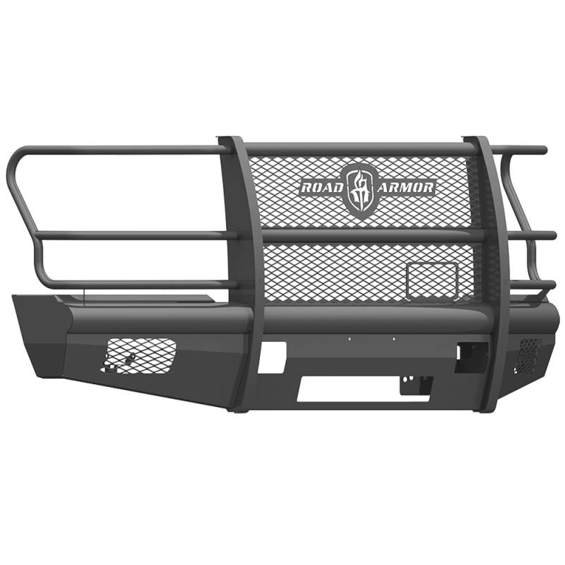 Road Armor - Road Armor 617VF6B Vaquero Non-Winch Front Bumper with Full Guard for Ford F250/F350 2017-2021