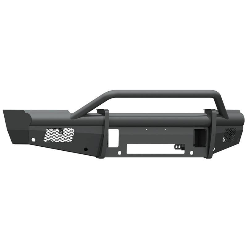 Road Armor - Road Armor 410VF4B Vaquero Non-Winch Front Bumper with Pre-Runner Guard for Dodge Ram 2500/3500/4500/5500 2010-2018