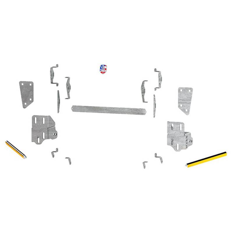 Road Armor - Road Armor 3152DFBH Identity Front Bumper Components for Chevy Silverado 2500 HD/3500 HD 2015-2019