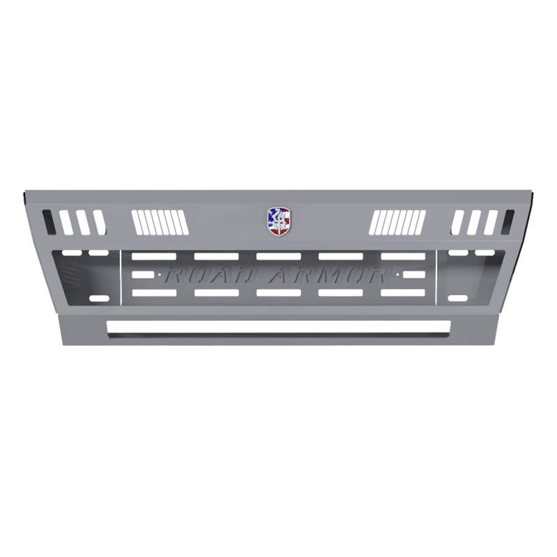 Road Armor - Road Armor 3152DF-A0-P2-MD-BH Identity Non-Shackle Front Bumper Kit with ID Mesh and 2 Cube Light Pods for Chevy Silverado 2500 HD/3500 HD 2015-2019