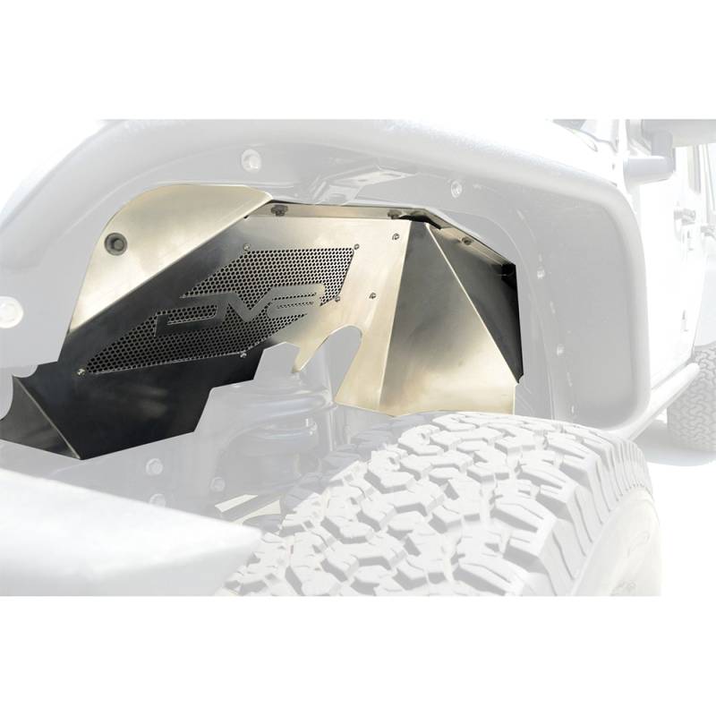 DV8 Offroad - DV8 Offroad INFEND-01FR Front Inner Fenders for Jeep Wrangler JK 2007-2018