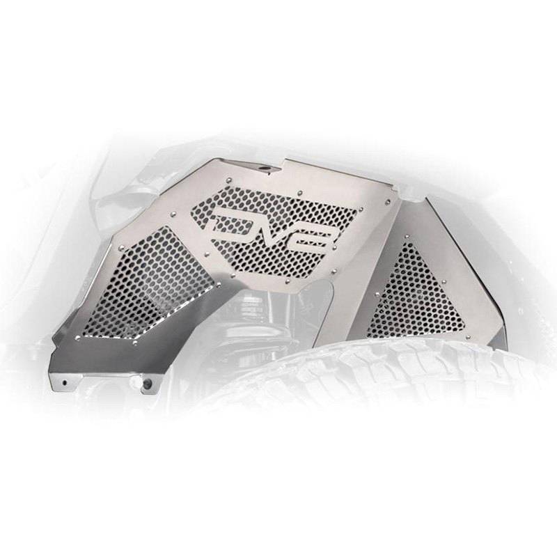 DV8 Offroad - DV8 Offroad INFEND-03FB Front Inner Fenders for Jeep Wrangler JL 2018-2019