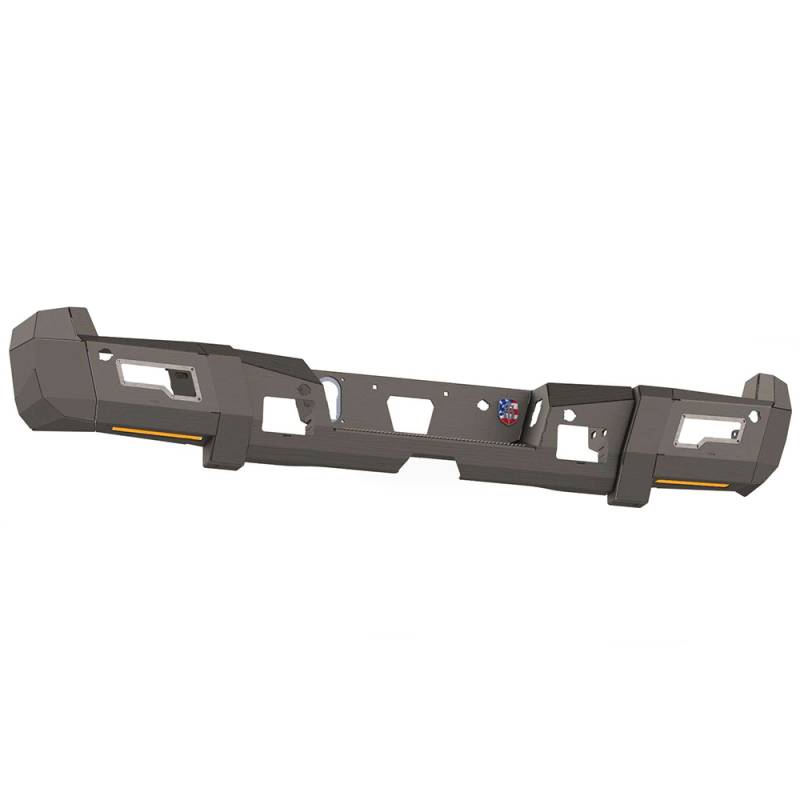 Road Armor - Road Armor 6172DR-A0-P2-MH-BH Identity Non-Shackle Rear Bumper with Hyve Mesh for Ford F250/F350/F450 2017-2018