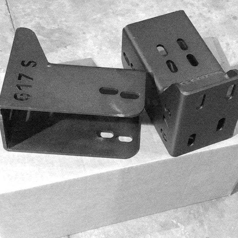 Road Armor - Road Armor SA611-BRKT Sahara Non-Winch Front Bumper Bracket for Ford F250/F350/F450 2011-2016