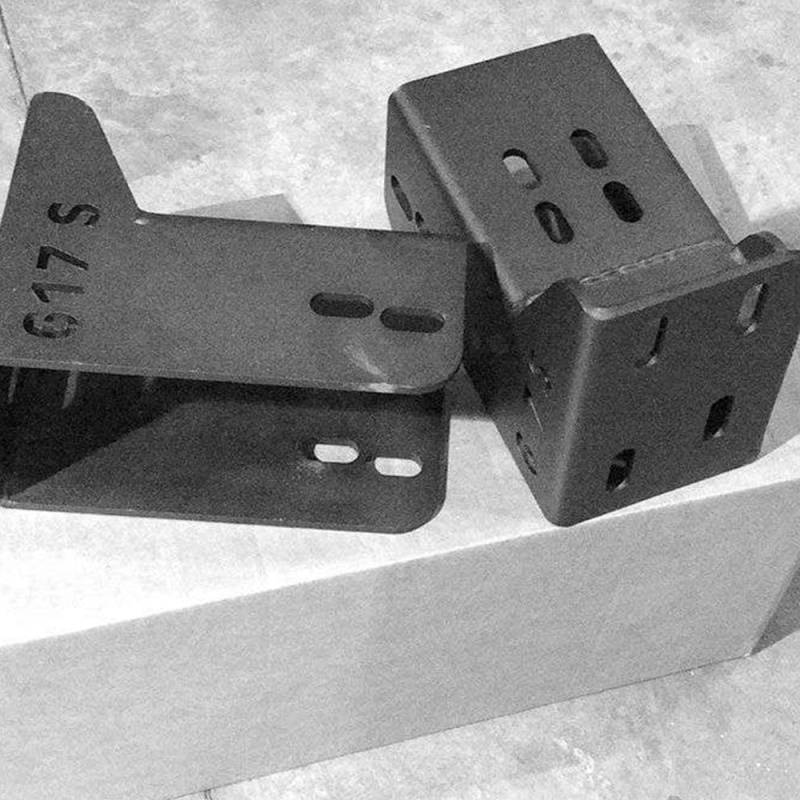 Road Armor - Road Armor SA617-BRKT Sahara Non-Winch Front Bumper Bracket for Ford F250/F350 2017-2018