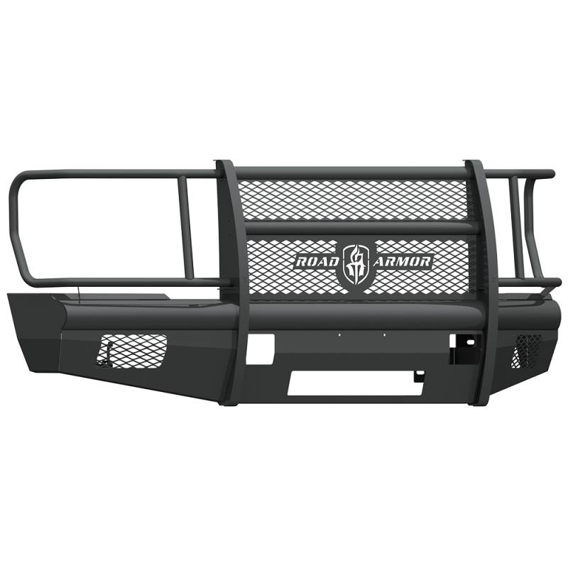 Road Armor - Road Armor 608VF6B Vaquero Non-Winch Front Bumper with Full Guard for Ford F250/F350/F450 2008-2010