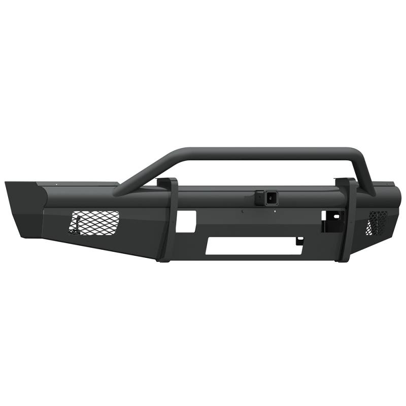 Road Armor - Road Armor 608VF24B Vaquero Non-Winch Front Bumper with Pre-Runner Guard and 2" Receiver for Ford F250/F350/F450 2008-2010