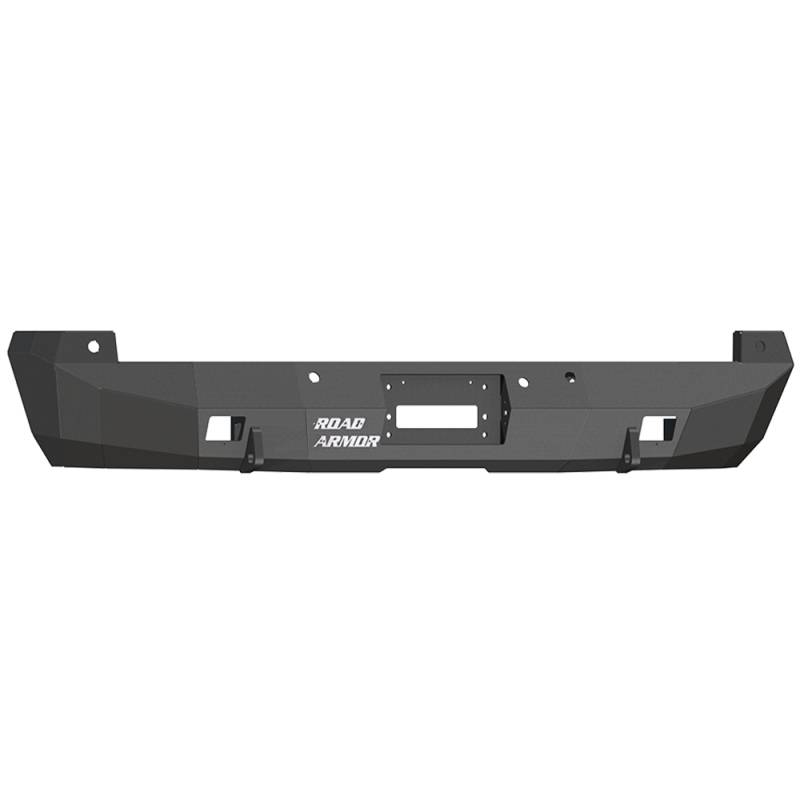 Road Armor - Road Armor 618VR0B Vaquero Non-Winch Rear Bumper for Ford F250/F350 2008-2010