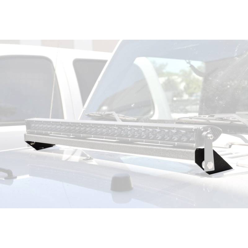 DV8 Offroad - DV8 Offroad LBSRTB-03 Hood LED Light Bar Bracket for Jeep Wrangler 2007-2015