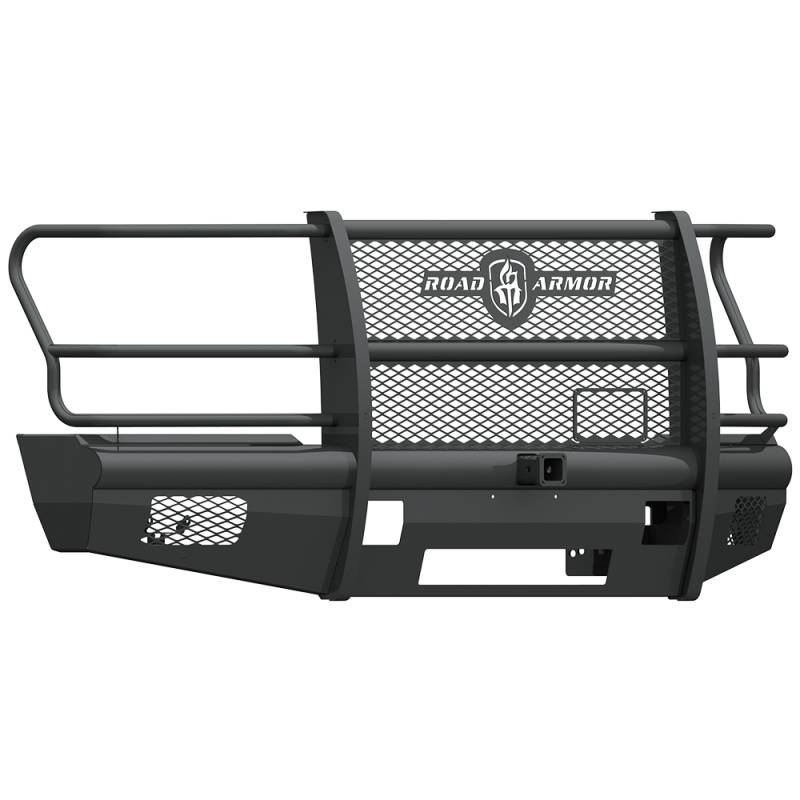 Road Armor - Road Armor 617VF26B Vaquero Non-Winch Front Bumper with Full Guard and 2" Receiver for Ford F250/F350 2017-2018