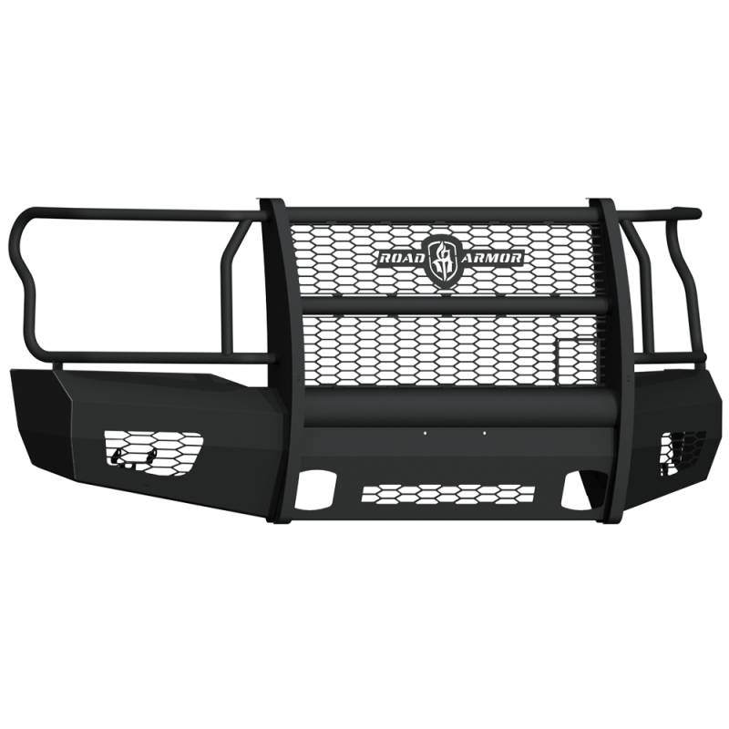 Road Armor - Road Armor 6181VF6B Vaquero Non-Winch Front Bumper with Full Guard for Ford F150 2018-2019