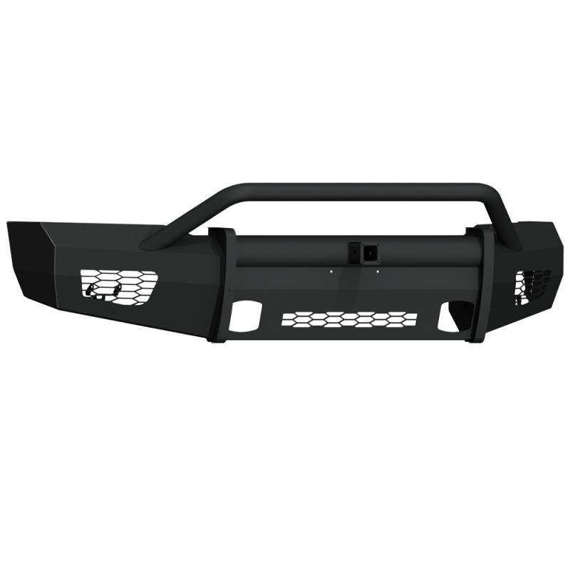 Road Armor - Road Armor 6181VF24B Vaquero Non-Winch Front Bumper with Pre-Runner Guard and 2" Receiver for Ford F150 2018-2019