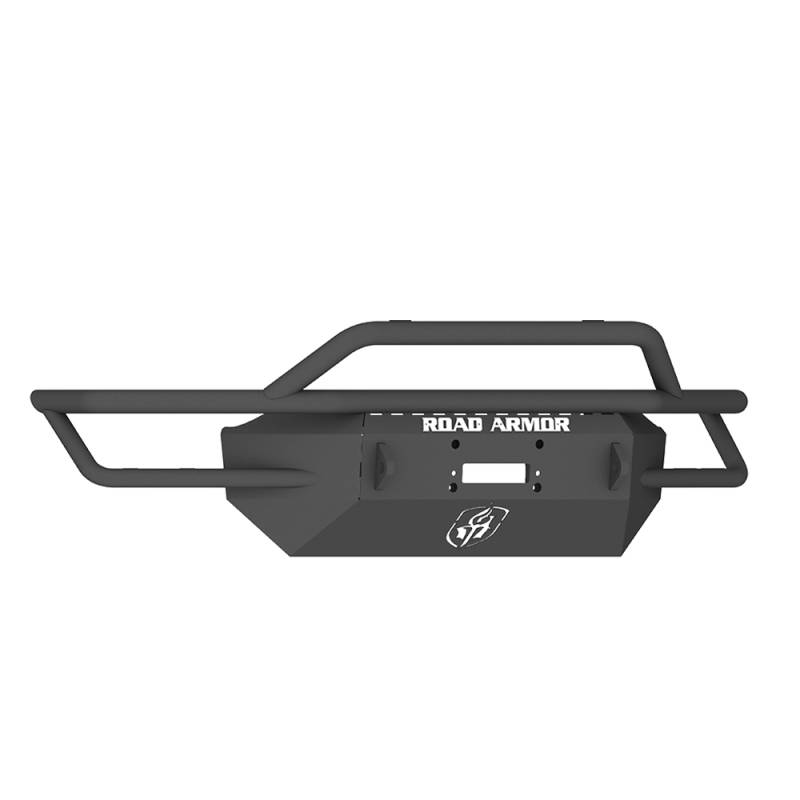 Road Armor - Road Armor SA4084B Sahara Winch Front Bumper with Pre-Runner Guard for Dodge Ram 2500/3500/4500/5500 2010-2018