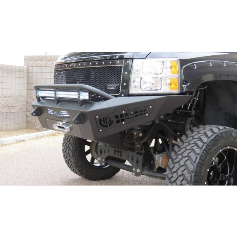 Addictive Desert Designs - ADD F317355000103 HoneyBadger Front Bumper for Chevy Silverado 2500/3500 2007-2010