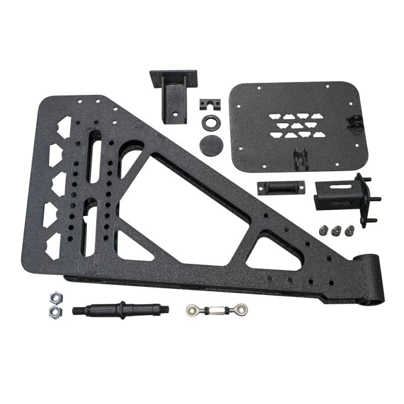 DV8 Offroad - DV8 Offroad TCSTTB-06 Tire Carrier for Jeep Wrangler JK 2007-2018
