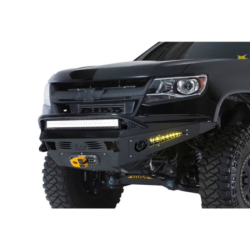Addictive Desert Designs - ADD F357382720103 HoneyBadger Front Bumper for Chevy Colorado 2015-2019