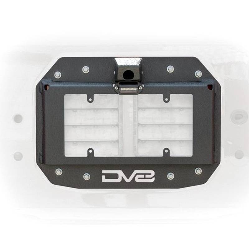 DV8 Offroad - DV8 Offroad TSJL-02 Spare Tire Delete Kit with Camera Housing for Jeep Wrangler JL 2018-2019