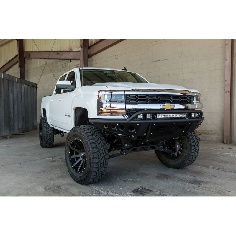 Addictive Desert Designs - ADD F363792870103 Stealth R Front Bumper for Chevy Silverado 1500 2014-2018