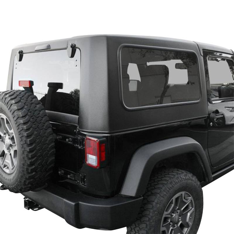 DV8 Offroad - DV8 Offroad HT07SB42 Square Back Hard Top for Jeep Wrangler JK 2007-2018