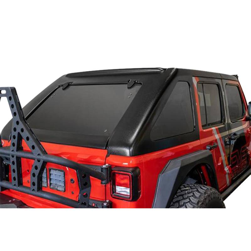 DV8 Offroad - DV8 Offroad HTJL02-B Razor Series Fast Back Hard Top for Jeep Wrangler JL 2018-2020