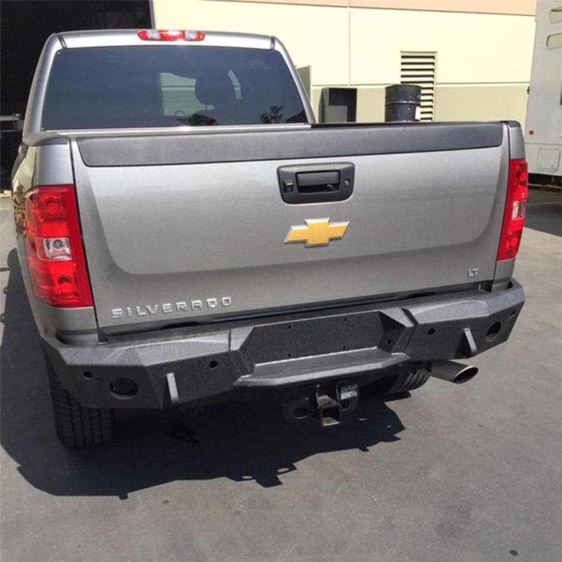 DV8 Offroad - DV8 Offroad RBCS2-01 Rear Bumper for Chevy Silverado 2500/3500 2011-2014