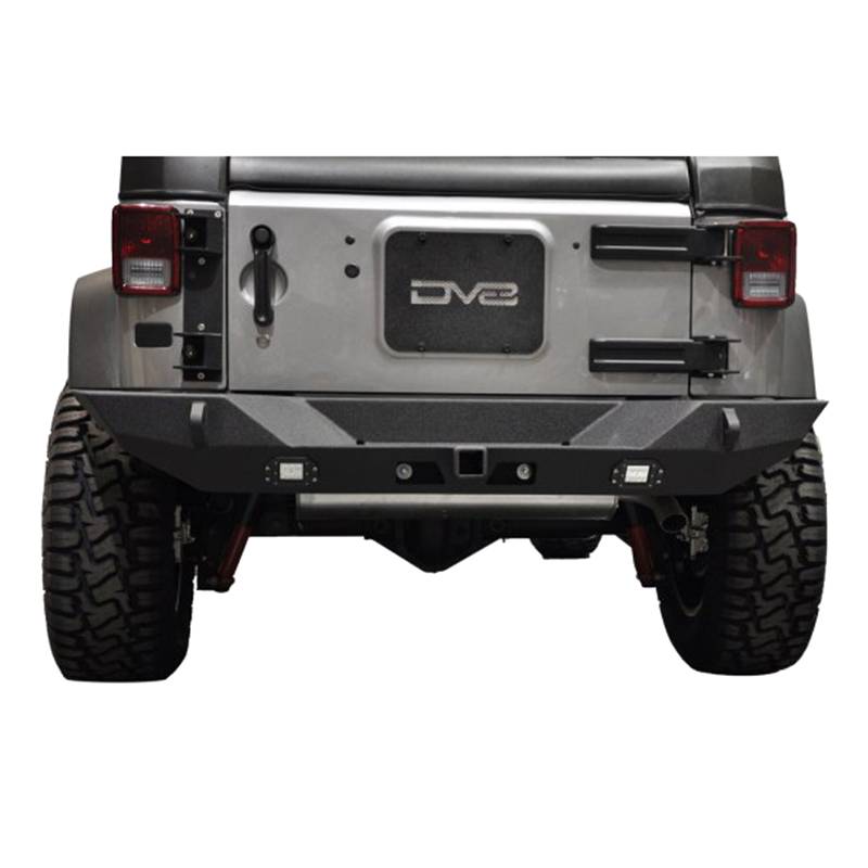 DV8 Offroad - DV8 Offroad RBSTTB-10 Rear Bumper for Jeep Wrangler JK 2007-2018