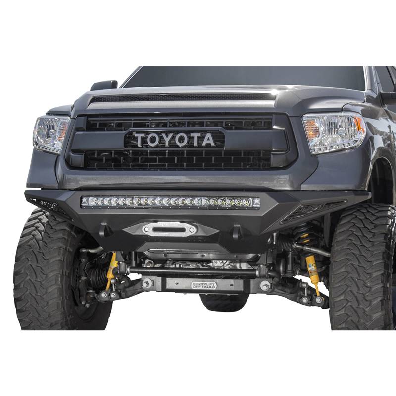 Addictive Desert Designs - ADD F741202860103 Stealth Fighter Winch Front Bumper for Toyota Tundra 2014-2020