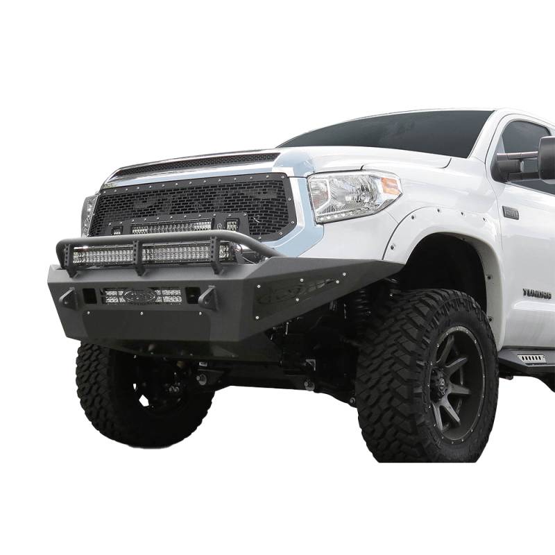 Addictive Desert Designs - ADD F747315000103 HoneyBadger Non-Winch Mount Front Bumper for Toyota Tundra 2014-2020