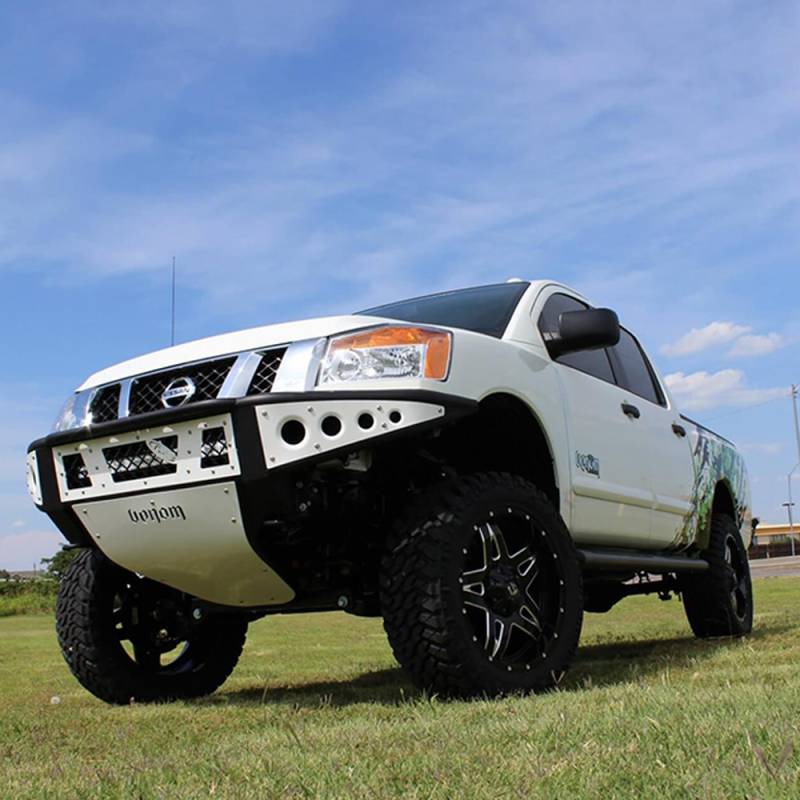 Addictive Desert Designs - ADD F901822590103 Venom Front Bumper for Nissan Titan 2004-2015