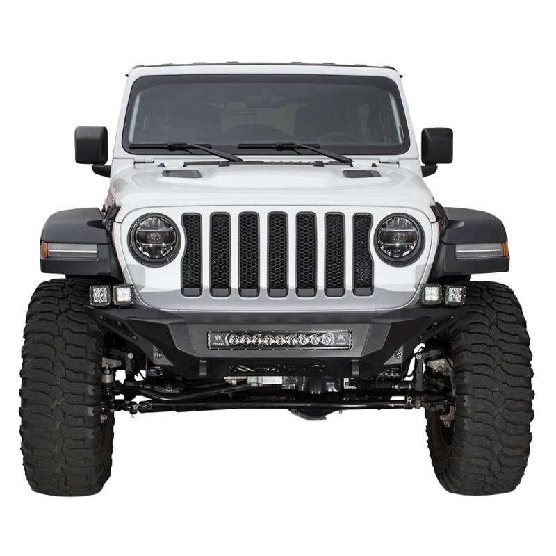 Addictive Desert Designs - ADD F961192080103 Stealth Fighter Front Bumper for Jeep Wrangler JL/Gladiator JT 2018-2020