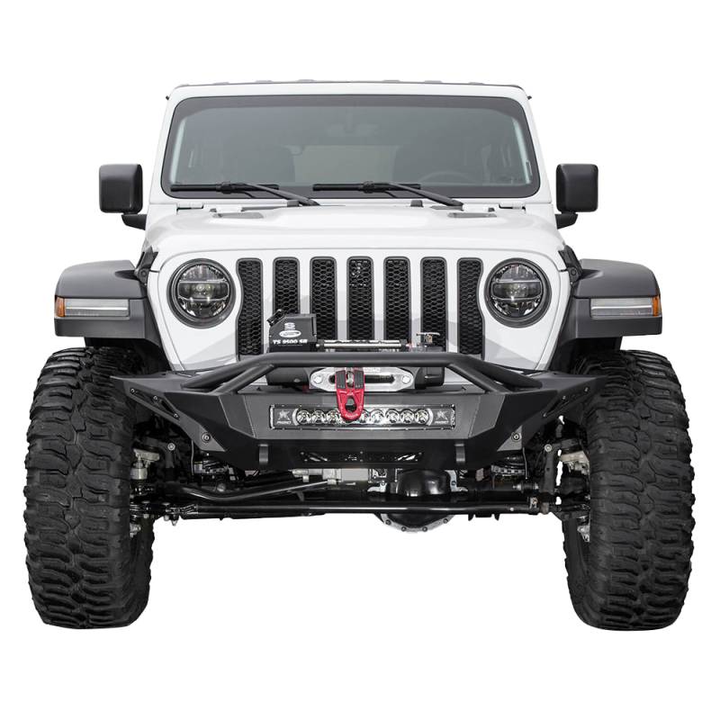 Addictive Desert Designs - ADD F961232080103 Stealth Fighter Winch Front Bumper for Jeep Wrangler JL/Gladiator JT 2018-2020