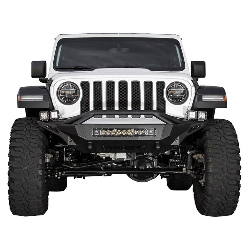 Addictive Desert Designs - ADD F961392080103 Stealth Fighter Front Bumper for Jeep Wrangler JL/Gladiator JT 2018-2020