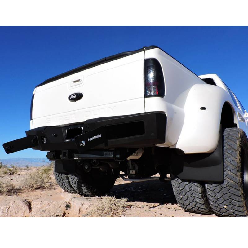 Addictive Desert Designs - ADD R097301280103 HoneyBadger Rear Bumper with Sensor for Ford F250/F350 1999-2016