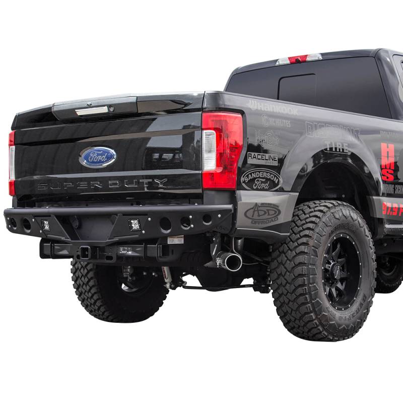 Addictive Desert Designs - ADD R163281280103 Stealth Rear Bumper for Ford F250/F350 2017-2020