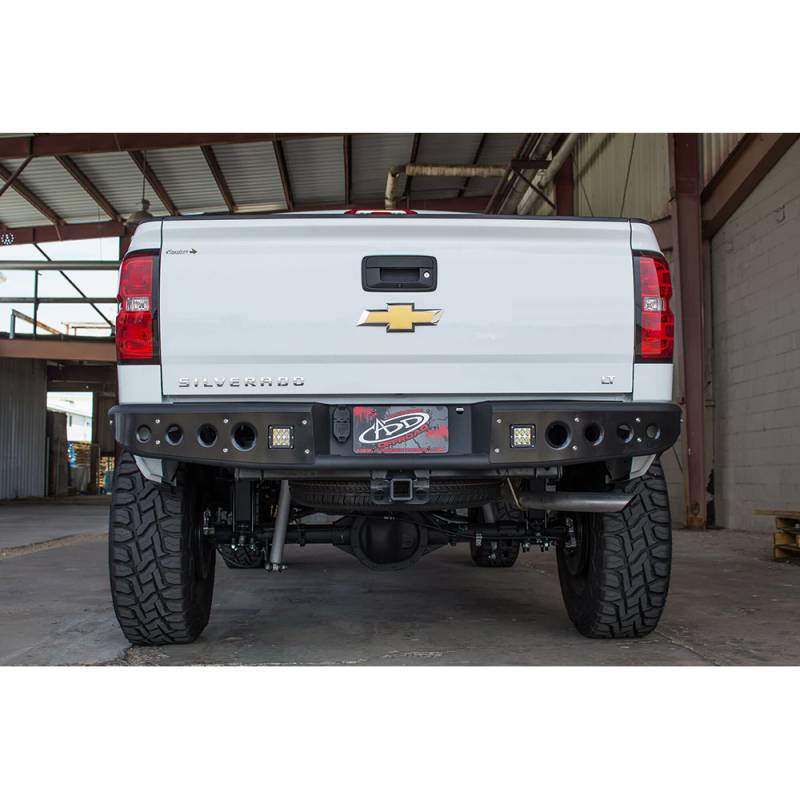 Addictive Desert Designs - ADD R283401280103 Stealth Rear Bumper for Chevy Silverado 1500 2014-2018