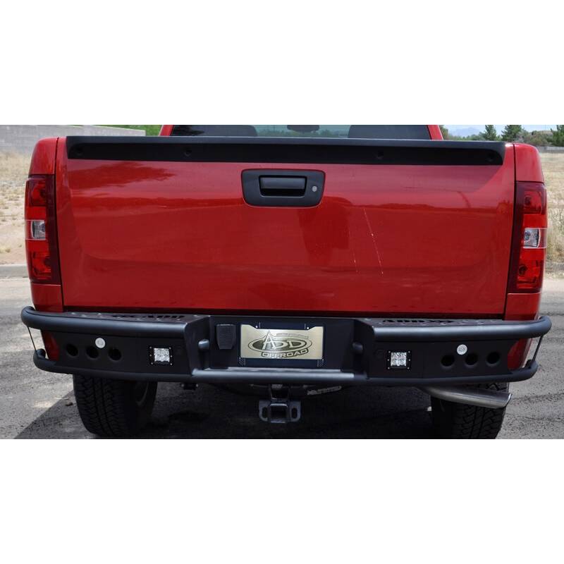 Addictive Desert Designs - ADD R3022912801NA Dimple R Rear Bumper for Chevy Silverado 1500 2007-2013