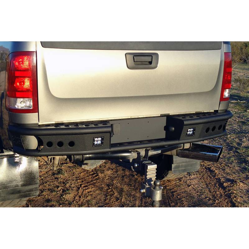 Addictive Desert Designs - ADD R3123012801NA Dimple R Rear Bumper for Chevy Silverado 2500 HD/3500 HD 2007-2010