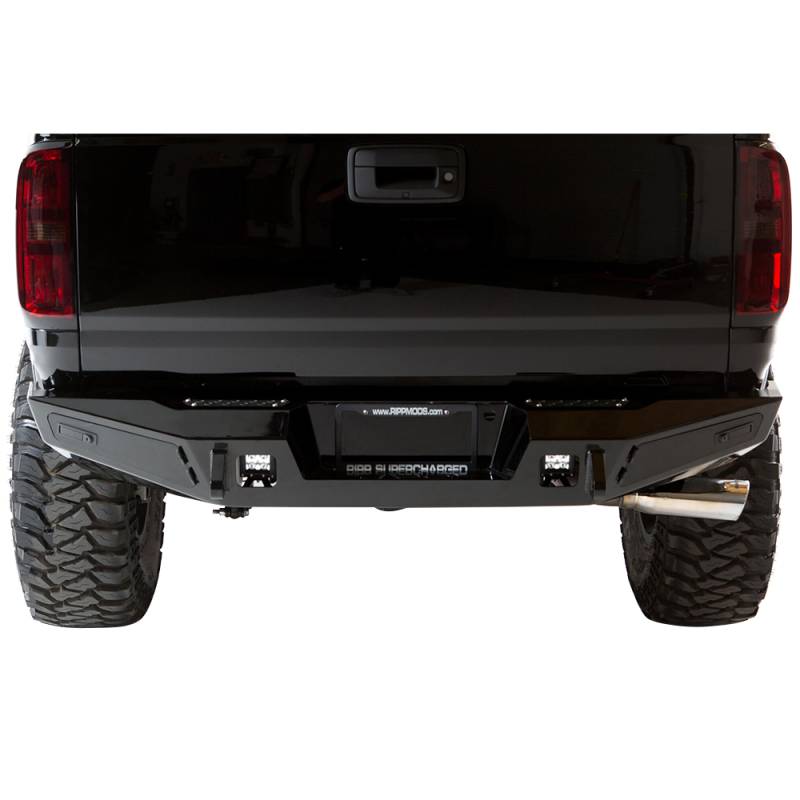 Addictive Desert Designs - ADD R357201280103 HoneyBadger Rear Bumper for Chevy Colorado 2015-2020