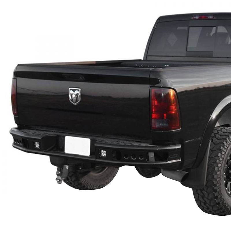 Addictive Desert Designs - ADD R5122912801NA Dimple Rear Bumper with Sensor Holes for Dodge Ram 2500/3500 2010-2018