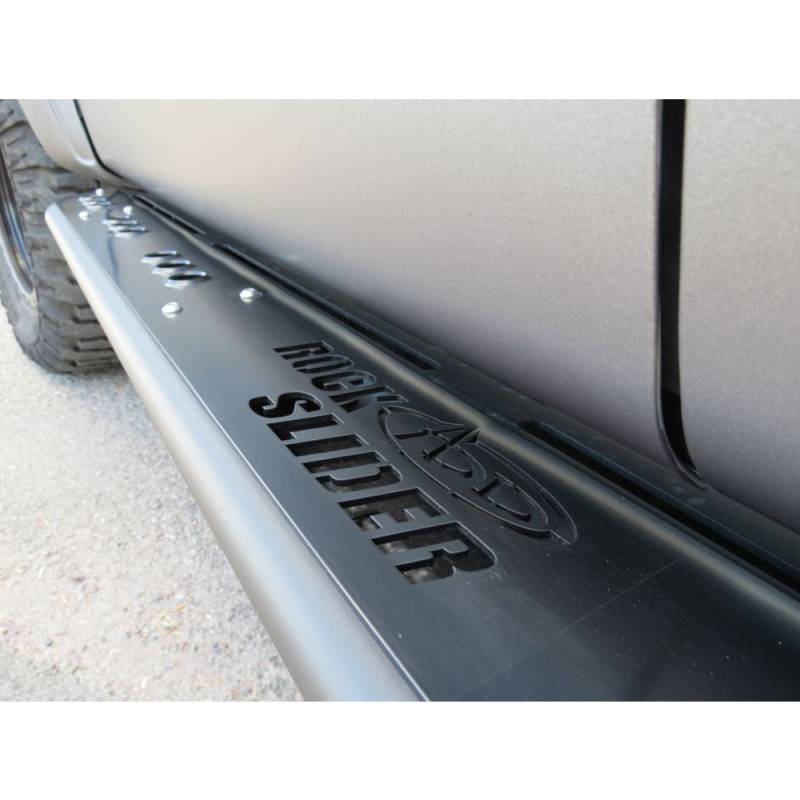 Addictive Desert Designs - ADD S01351NA01NA Standard Rock Slider Side Steps for Ford EcoBoost F150 Super Cab 2011-2014