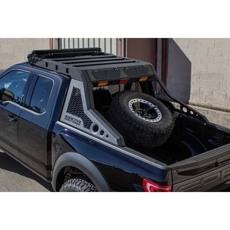 Addictive Desert Designs - ADD C115511470103 HoneyBadger Chase Rack Roof Rack for Ford Raptor 2017-2020