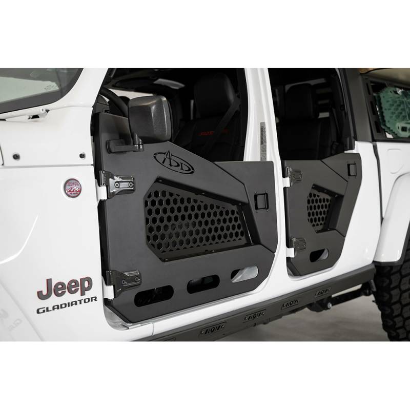 Addictive Desert Designs - ADD D961652NA0103 Stealth Fighter Front Doors for Jeep Gladiator JT/Wrangler JL 2018-2020