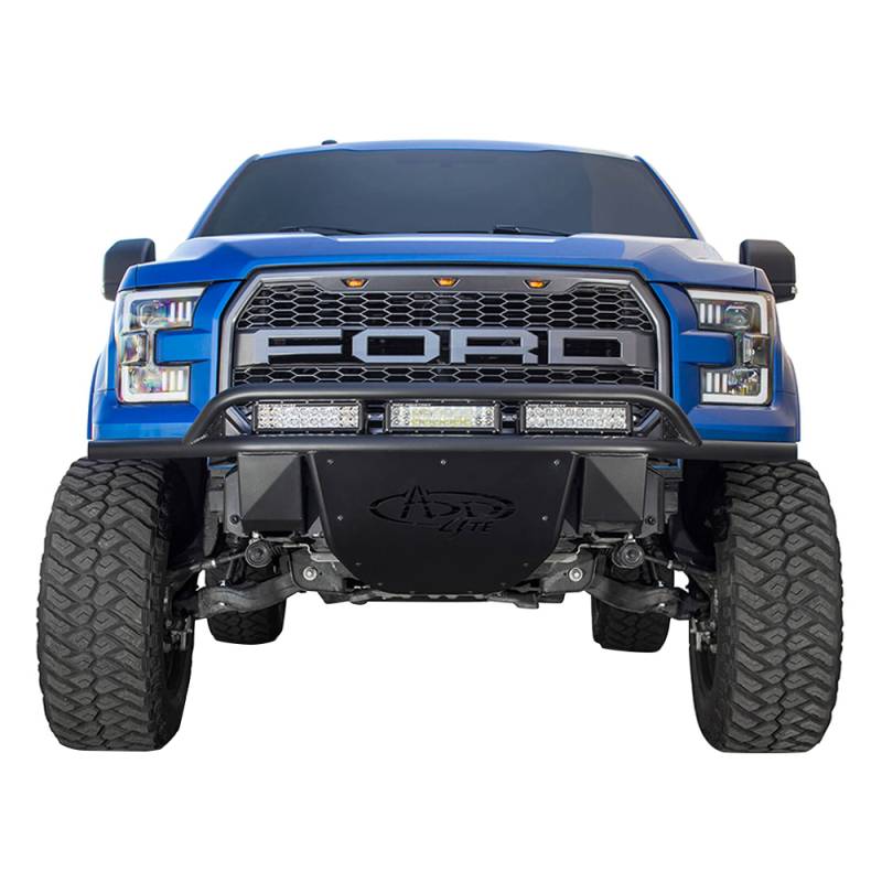 Addictive Desert Designs - ADD F153842940103 Lite Front Bumper with Top Hoop for Ford F150 2015-2017